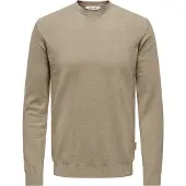 Only & Sons Tröja 'ONSLoui' mörkbeige