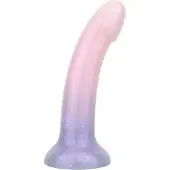 EasyToys Mermaid - dildo med glitter - silikon rosa 19cm