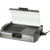 Steba VG 200, 2200 W, Grill, Elektrisk, Bordsskiva, stekbord, Svart, Silver