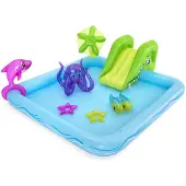 Bestway Uppblåsbart Barnpool m. Rutschkana - Fantastiskt akvariu - - One Size - Barnpool