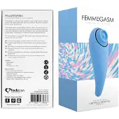 Feelztoys - klitorisvibrator 2-i-1 uppladdningsbar blå