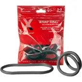 Perfect Fit - penisring smal - svart silikon 22cm