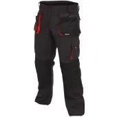 YATO Byxor YT-80149; L/XL; svart röd