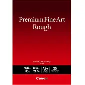 Canon Premium FA-RG1 - Bomull - grov - 21,5 mil - A3 Plus (330 x 480 mm) - 320 g/m² - 25 ark konstpapper - för imagePROGRAF PRO-1000