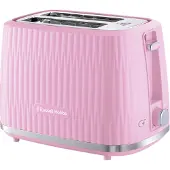 Russell Hobbs 27372-56, 2 skivor, Rosa, Rostfritt stål, 800 W, 0,61 m, 191 mm