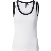 Pieces Topp 'PCMay' svart / vit