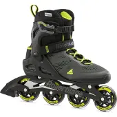 Rollerblade Rullskridskor - Macroblade 80 - Black/Lime - Inlines - - 39 - Rullskridskor
