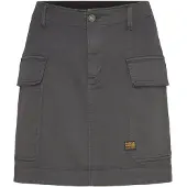 G-Star för kvinnor. D25235-C106-G476 Cargo minikjol mörkgrå (29), Casual, Ekologisk bomull, Hållbar