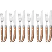 WMF Ranch - Steak knife/fork set - 12 st. - 24 cm - rostfritt stål