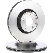 Brembo Bromsskiva 9493921 fram, ventilerad, 1 Stycke