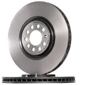 Brembo Bromsskiva 9788011 fram, ventilerad, höggradigt förkolnad, 1 Stycke