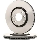 Brembo Bromsskiva 9876011 fram, ventilerad, 1 Stycke