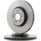 Brembo Bromsskiva 9981711 fram, ventilerad, höggradigt förkolnad, 1 Stycke