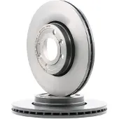 Brembo Bromsskiva 9907811 fram, ventilerad, 1 Stycke