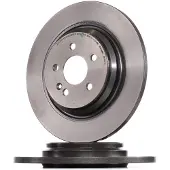 Brembo Bromsskiva 08.7607.11, bak, höggradigt förkolnad , full, 1 Stycke