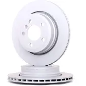 Bosch Bromsskiva 0 986 479 166 bak, ventilerad, höggradigt förkolnad, 1 Stycke