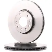 Brembo Bromsskiva 9699711 fram, ventilerad, höggradigt förkolnad, 1 Stycke