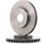 Brembo Bromsskiva 9936811 fram, ventilerad, 1 Stycke