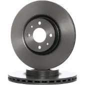 Brembo Bromsskiva 9493911 fram, ventilerad, 1 Stycke