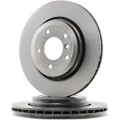 Brembo Bromsskiva 9959011 bak, ventilerad, höggradigt förkolnad, 1 Stycke