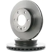Brembo Bromsskiva 9950811 fram, ventilerad, höggradigt förkolnad, 1 Stycke