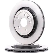 Brembo Bromsskiva 9958711 bak, ventilerad, 1 Stycke