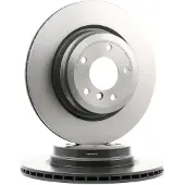 Brembo Bromsskiva 09A27011 bak, ventilerad, höggradigt förkolnad, 1 Stycke