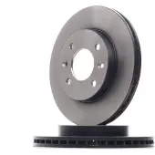 TRW Bromsskiva DF1016 fram, ventilerad, 1 Stycke