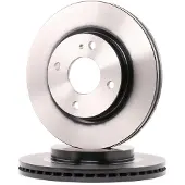 TRW Bromsskiva DF6399 fram, ventilerad, 1 Stycke