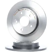 Brembo Bromsskiva 08A02921 bak, full, 1 Stycke