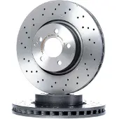 Brembo Bromsskiva 09A62131 fram, ventilerad, höggradigt förkolnad, 1 Stycke