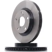 TRW Bromsskiva DF4161 fram, ventilerad, 1 Stycke
