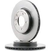 Brembo Bromsskiva 09.7701.11, fram, ventilerad, höggradigt förkolnad, 1 Stycke