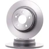 Brembo Bromsskiva 08A61241 bak, full, höggradigt förkolnad, 1 Stycke