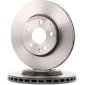 Brembo Bromsskiva 9868111 fram, ventilerad, höggradigt förkolnad, 1 Stycke