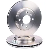 Bosch Bromsskiva 0 986 479 A86 fram, ventilerad, höggradigt förkolnad, 1 Stycke