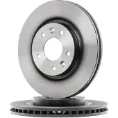 TRW Bromsskiva DF6786 fram, ventilerad, 1 Stycke
