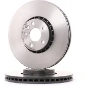 Brembo Bromsskiva 09B02511 fram, ventilerad, höggradigt förkolnad, 1 Stycke