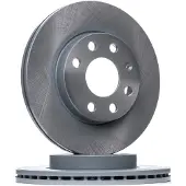 FEBI BILSTEIN Bromsskiva 19508 fram, ventilerad, 1 Stycke