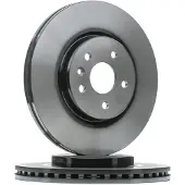 TRW Bromsskiva DF6820 fram, ventilerad, 1 Stycke