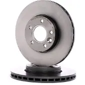 Brembo Bromsskiva 09A90511 fram, ventilerad, höggradigt förkolnad, 1 Stycke