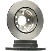 Brembo Bromsskiva 9992511 bak, ventilerad, höggradigt förkolnad, 1 Stycke