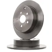 Brembo Bromsskiva 08A33511 bak, full, 1 Stycke
