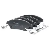 Brembo Bromsbeläggssats P 59 076, fram