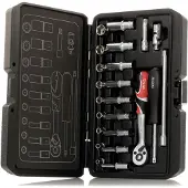 YATO Verktygspaket YT-14451; 1/4''; 23 st.