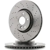 Brembo Bromsskiva 09A4261X fram, perforerad, ventilerad, perforerad, 1 Stycke