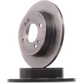 Brembo Bromsskiva 08C65011 bak, full, 1 Stycke