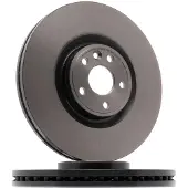 Brembo Bromsskiva 09C49211 fram, ventilerad, höggradigt förkolnad, 1 Stycke