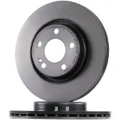 Brembo Bromsskiva 09D53313 bak, ventilerad, höggradigt förkolnad, 1 Stycke