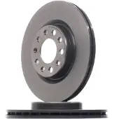 Brembo Bromsskiva 09C49611 bak, ventilerad, 1 Stycke